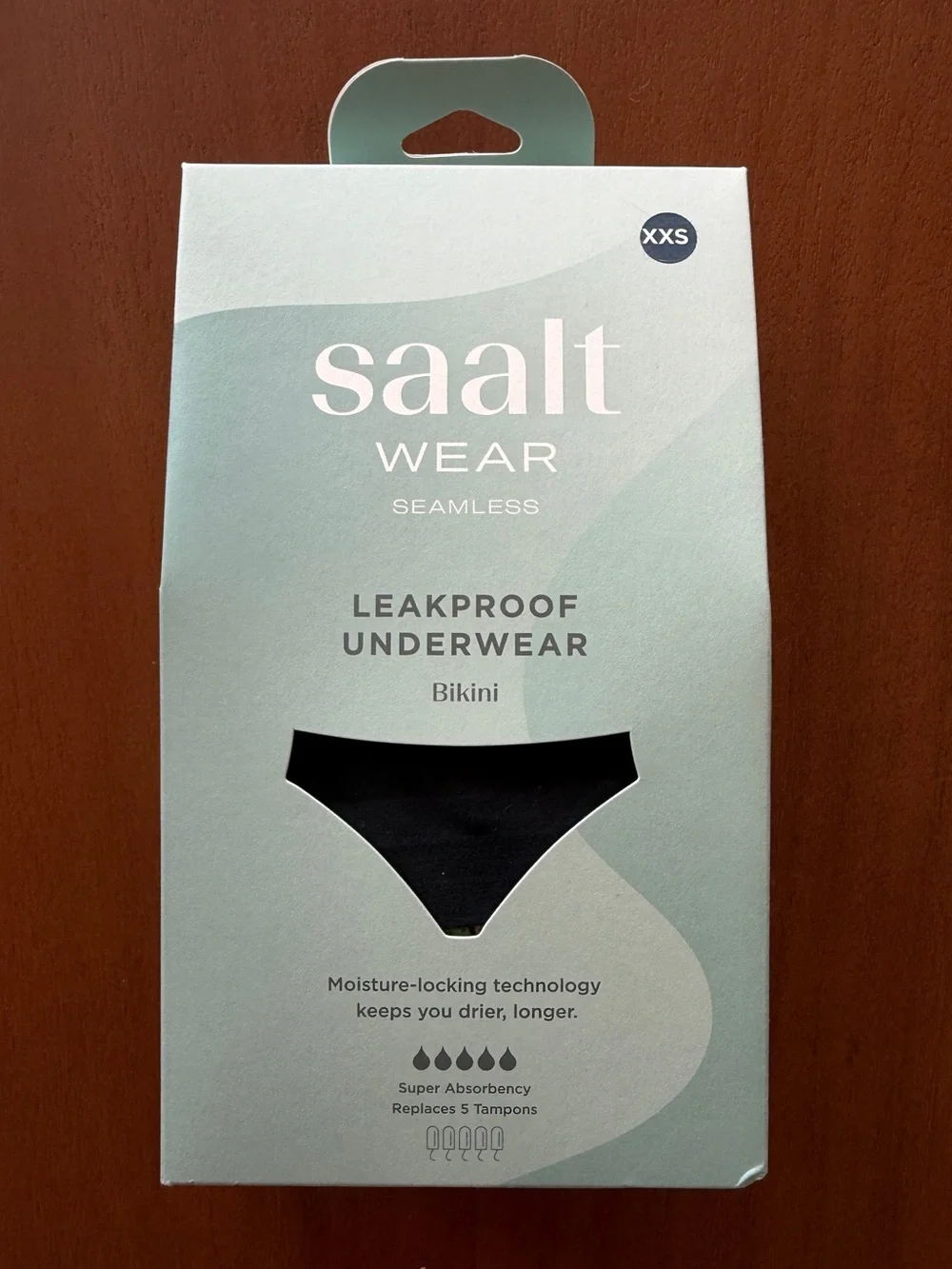 Sealed Saalt XXS Seamless Bikini Leakproof Underwear Super Absorbency